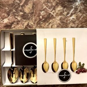 Sagaform Gold Teaspoon Set